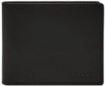 Fossil Mens Derrick Bifold, Schwarz, 10.9 cm L X 1.27 cm W X 8.9 cm H EU