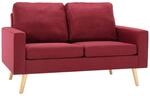 vidaXL Sofa 2-Sitzer Zweisitzer Loungesofa Stoffsofa Polstersofa Sitzm&ouml;bel