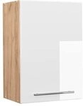 Vicco H&auml;ngeschrank Fame-Line, Wei&szlig; Hochglanz, 50 cm, zur Kombination mit...