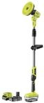 RYOBI 18 V ONE+ Akku-Reinigungsb&uuml;rste R18TPS-120G, teleskopierbar, rotierender