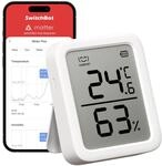 SwitchBot Thermometer Hygrometer Innen, Bluetooth Hygrometer Digital Temperatur
