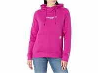 Carhartt Relaxed Fit Lightweight Graphic Hooded Sweatshirt, Farbe: Magenta...