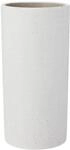 COLUNA- Vase L aus Polystone, hellgrau, puristische Beton-Optik, dekorative Vase in