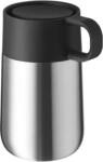 WMF Impulse Travel Mug Thermobecher Edelstahl 300 ml, Kaffeebecher to go mit