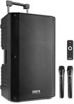 Vonyx VSA700 Partybox Bluetooth Lautsprecher Gro&szlig; 1000W, USB, MP3, Schwarz | Mobile