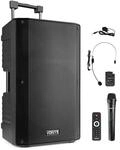 Vonyx VSA500-BP Partybox Bluetooth Lautsprecher Gro&szlig;, 800 Watt, Akku 8 Std....