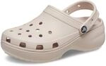 Crocs Women's Classic Platform Clog 41-42 EU Quartz