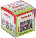 fischer DuoPower 8 x 40 S PH, Universald&uuml;bel mit Panheadschraube,