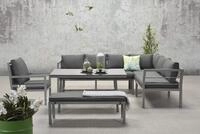 Garden Impressions Blakes XL Dining Lounge Aluminium Anthrazit Rechts | Hohe...