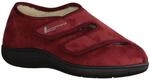 LIROMED Herren Hausschuhe 476-3012 Bordo (rot) - geschlossener Hausschuh -
