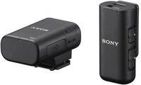 Sony ECM-W3S, 1 Sender, 1 Empf&auml;nger, Ladestation, Kompaktes Kabelloses Mikrofon,