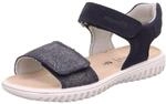 Superfit M&auml;dchen Sparkle Sandale, Blau 8000, 29 EU