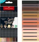 Faber-Castell 116414 Black Edition Buntstifte Hautt&ouml;ne 12er Box, Lebendige