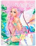Depesche 12147 Create your TOPModel - Fantasy Malbuch mit 78 Seiten zum Gestalten von