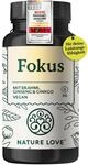 NATURE LOVE&reg; Fokus &ndash; 90 Kapseln &ndash; mit Ginseng, Ginkgo Biloba, Brahmi & Cholin