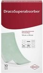 DRACOSUPERABSORBER 10x20 cm Wundauflage 10 St