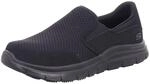 Skechers Herren Flex Advantage Sr Mcallen K&uuml;chenschuhe, Black Mesh Water Stain