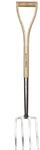 Kent & Stowe Kinder-Spatengabel &ndash; leichte Gartenforke f&uuml;r Kinder aus Edelstahl,
