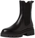 Tamaris Damen Boots Leder, schwarz, 38 EU