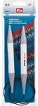 Prym 211317 Rundstricknadeln KST 80 cm 15,00 mm grau Rundstricknadel, Kunststoff, 15