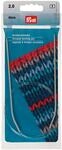 Prym 211204 Rundstricknadeln ALU 80 cm 2,00 mm grau
