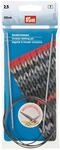 Prym 212116 Rundstricknadeln MS 100 cm 2,50 mm silberfarbig