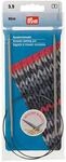 Prym 212132 Rundstricknadeln MS 60 cm 3,50 mm silberfarbig