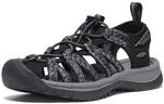 KEEN Damen Sandale Whisper Black/Steel Grey 38