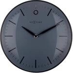 NeXtime 2790 Retro Uhr Aluminium grau