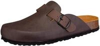 Lico Bioline Clog Herren Pantoletten, Braun, 46