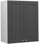 Vicco H&auml;ngeschrank Fame-Line, Anthrazit-Gold, 60 cm, zur Kombination mit...