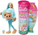Barbie Cutie Reveal Puppe - 10 &Uuml;berraschungen, Pl&uuml;schtierfreunde, Outfits,