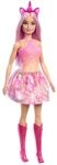 Barbie Einhorn Puppen mit bunten Fantasiehaaren, Outfits mit Farbverlauf und