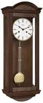 Hermle Pendelwanduhr in Wurzelholzoptik 71001-030141 1/2 Std. Schlag Braun 66cm x