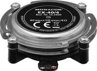 MONACOR 163400 EX-40/4 Koerperschall-Lautsprecher 40W 4&acirc;&bdquo;&brvbar; Metall, Schwarz 1St,