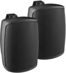 Monacor WALL-04T/SW ELA-Wandlautsprecher 2W Schwarz 1 Paar