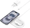 Belkin BoostCharge Pro kabellose 2-in-1-Ladestation mit magnetischem Qi2, 15W,