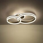 Deckenleuchte Wohnzimmerlampe Deckenlampe LED Fernbedienung Dimmbar L 65 cm