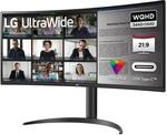 LG UltraWide 21:9 Curved QHD Monitor 34WR55QC-B - 34 Zoll, HDR10, PBP-Modus, OnScreen