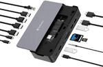 Verbatim USB-C Pro Docking Station, 15-in-1 Hub mit integrierter SSD, Multiport