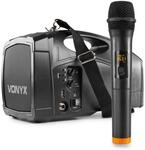 Vonyx ST014 tragbarer PA-Lautsprecher mit kabellosem UHF-Mikrofon