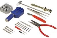 McPower Uhrenwerkzeug-Set, 16-teilig | Komplettset f&uuml;r Armbanduhren 