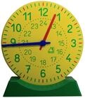 Lernuhr mit Standfuss 27 cm