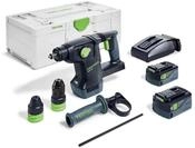 Festool Akku-Kombihammer KHC 18 5,0 EBI-Plus, inkl. 2 x Akkupack BP 18 Li 5,0...