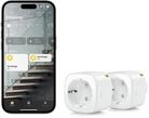 Eve Energy (Matter) 2er Set - Smarte Steckdose, App- und Sprachsteuerung,