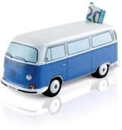 BRISA VW Collection - Volkswagen Spar-B&uuml;chse-Schwein-Dose im T2 Bulli Bus Design