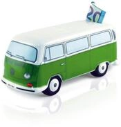 BRISA VW Collection - Volkswagen Spar-B&uuml;chse-Schwein-Dose im T2 Bulli Bus Design