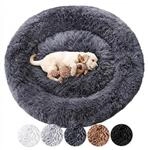 Wahre Tierliebe Hundebett Fluffy Wolke - Das Original, mit waschbarem Bezug