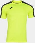 Joma Academy T-Shirt, kurz&auml;rmelig, f&uuml;r Herren L Gelb (Amarillo Fluor)
