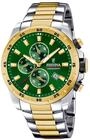 Festina aus Edelstahl 316L Chronograph Kalender - Mineralglas Wasserdicht 10 ATM